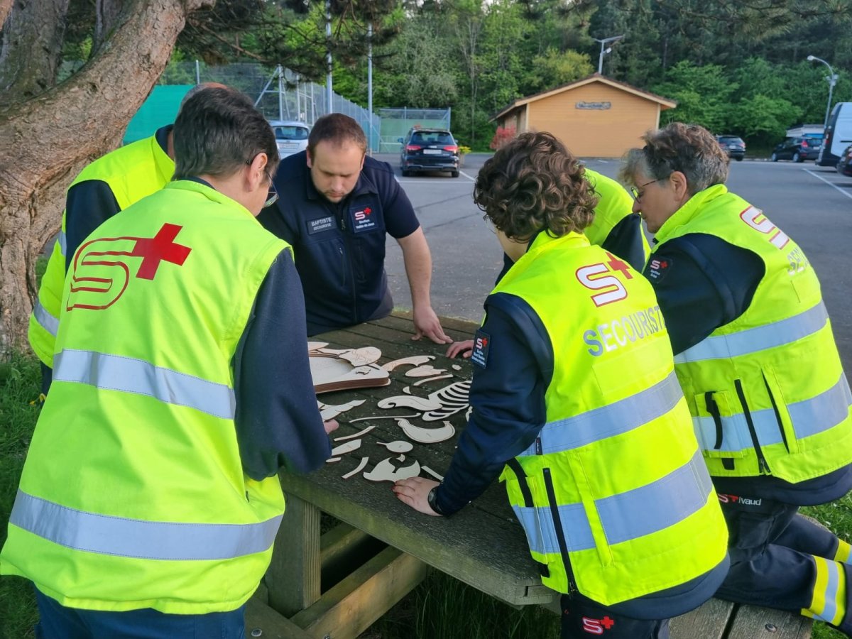 L'atelier d'anatomie.